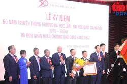 Nửa thế kỷ khẳng định vị thế đào tạo và nghiên cứu pháp lý