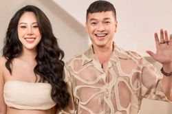 Vợ trẻ nghệ sĩ Quang Minh báo tin vui