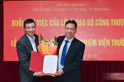 Viện Nghiên cứu Điện tử, Tin học, Tự động hóa có tân Viện trưởng