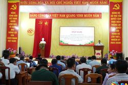 Đảng ủy xã Trà Tân tổ chức hội nghị chuyên đề về học tập, thực hành theo gương Bác