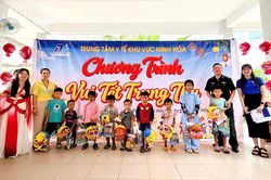 Bệnh viện Đa khoa Ninh Diêm trao 250 suất quà Trung thu cho bệnh nhi