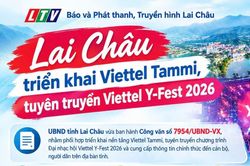 Lai Châu triển khai Viettel Tammi, tuyên truyền Viettel Y-Fest 2026