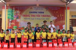 Nhiều hoạt động ý nghĩa tại chương trình "Trung thu yêu thương" tại xã Thất Khê