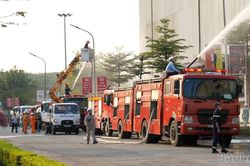 Luyện tập chuẩn bị diễn tập phương án chữa cháy và cứu nạn, cứu hộ tỉnh Lào Cai