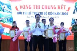 Lào Cai: Khánh Hòa, Bảo Hà, Bảo Yên tổ chức Hội thi Bí thư Chi bộ giỏi năm 2026
