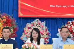 Cử tri xã Hàm Kiệm kiến nghị các vấn đề liên quan hạ tầng dân sinh