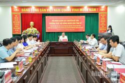 Hội nghị giám sát chuyên đề của Thường trực HĐND tỉnh