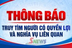 Truy tìm người có liên quan đến vụ việc lừa đảo, chiếm đoạt tài sản