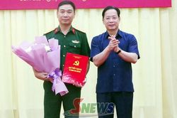 Công bố quyết định Phó Bí thư Thường trực Đảng ủy Quân sự tỉnh