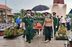 Cà Mau: Tập trung lấy mẫu sinh phẩm 160 hài cốt liệt sĩ chưa xác định được thông tin