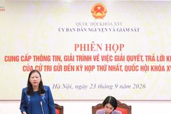 Giải trình về giải quyết kiến nghị của cử tri gửi đến Kỳ họp thứ Nhất, Quốc hội khóa XVI