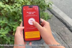 Chỉ một chạm – Thông tin khẩn cấp đến ngay công an phường