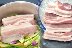 Cách luộc thịt lợn không dùng nước, chắc thịt ngọt lừ
