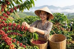 Giá cà phê hôm nay 24.9.2026 đồng loạt giảm 1.000 đồng/kg