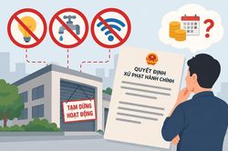Đề xuất ngừng điện, nước, Internet: Không phải cứ chậm nộp phạt là bị cắt