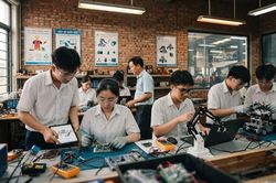 Học xong lớp 9, học sinh có thể vào trường nghề thế nào theo quy định mới?