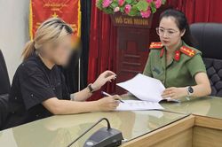 Công an mời 2 người phát tán hình ảnh vụ chặn ô tô ở Thái Nguyên lên làm việc