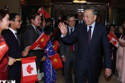 Tổng Bí thư, Chủ tịch nước Tô Lâm bắt đầu chuyến thăm cấp Nhà nước tới Canada