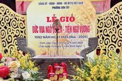 Sơn Tây tổ chức lễ giỗ Đức vua Ngô Quyền-Tiền Ngô Vương