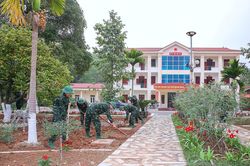 Phát huy nội lực, xây dựng doanh trại chính quy
