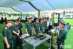 Khối thi đua số 1, Bộ Quốc phòng kiểm tra tại Kho K802 (Cục Quân khí)