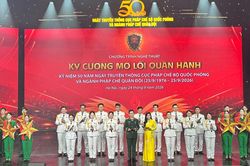 Sức mạnh kỷ cương và dấu ấn nửa thế kỷ 'gác cổng' pháp lý của Ngành Pháp chế Quân đội