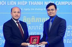 Tăng cường giao lưu, hợp tác thanh niên Việt Nam - Campuchia