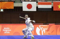 Vẻ đẹp 'không tuổi' của nữ hoàng wushu Dương Thúy Vi ở kỳ Asiad cuối cùng