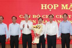 Ông Đặng Văn Dũng nhận nhiệm vụ Phó Bí thư Thường trực Tỉnh ủy Cà Mau