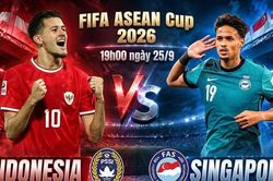 Nhận định FIFA ASEAN Cup Indonesia vs Singapore, 19h00 ngày 25/9: Chủ nhà đòi nợ
