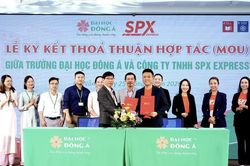SPX Express cùng Trường Đại học Đông Á ký kết hợp tác chiến lược phát triển nguồn nhân lực logistics