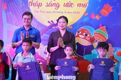 Đưa Trung thu ấm áp tới trẻ đặc biệt ở Cần Thơ