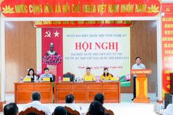 Bí thư Tỉnh ủy, Trưởng Đoàn ĐBQH tỉnh Nguyễn Khắc Thận tiếp xúc cử tri xã Thuần Trung