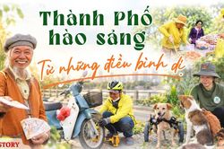 Những điều bình dị tạo nên thành phố hào sảng
