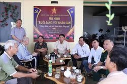 Đổi mới công tác dân vận từ mô hình 'Buổi sáng với nhân dân'