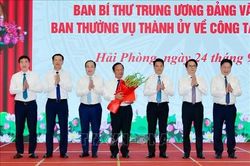 Hải Phòng: Công bố các Quyết định về công tác tổ chức, cán bộ
