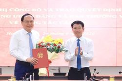 Thứ trưởng Lê Công Thành làm Trợ lý Bí thư Thành ủy Hà Nội