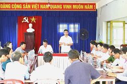 Nâng cao sức chiến đấu từ công tác kiểm tra, giám sát ở cơ sở