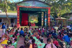 Đồn Biên phòng Na Cô Sa, Nậm Nhừ tổ chức Tết Trung thu cho thiếu nhi biên giới