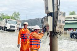 Hồ Sông Mây xả lũ, ngành điện chủ động cắt điện hơn 300 hộ ở xã Bình Minh để giữ an toàn