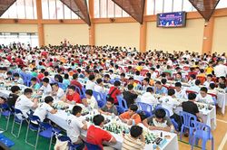 Sức hút giải cờ vua cho thiếu nhi
