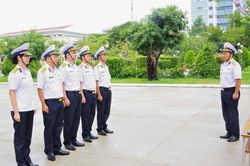 Học viện Hải quân kiểm tra điều lệnh năm 2026