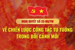 Nghị quyết số 25-NQ/TW về Chiến lược c&ocirc;ng t&aacute;c tư tưởng trong bối cảnh mới