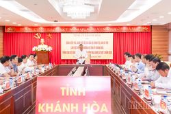 Đoàn Kiểm tra, giám sát số 234 của Bộ Chính trị, Ban Bí thư thông qua dự thảo báo cáo kết quả kiểm tra, giám sát đợt 3 đối với Ban Thường vụ Tỉnh ủy Khánh Hòa