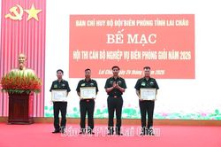 Hội thi cán bộ nghiệp vụ biên phòng giỏi năm 2026