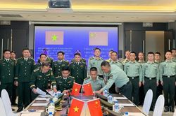 Biên phòng Lào Cai - Hà Khẩu hội đàm định kỳ quý III năm 2026