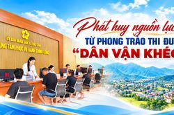 Phát huy nguồn lực từ phong trào thi đua “Dân vận khéo”