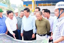 Tăng tốc thi công Quốc lộ 2 đoạn Vĩnh Yên - Việt Trì