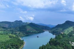 Mùa thu ở hồ Bản Chang
