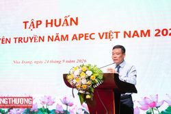 Tập huấn kỹ năng tuyên truyền Năm APEC Việt Nam 2027